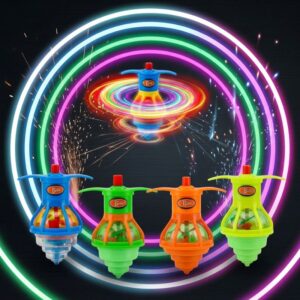 4" Gyroscope Light Up Spinners